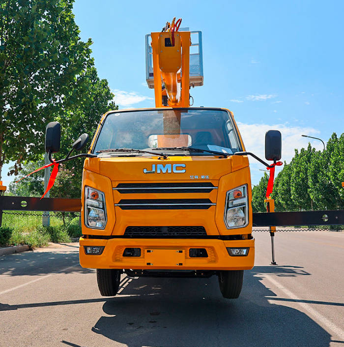 Aerial Work Truck High Altitude Operation Truck Telescopic Boom Truck for Sale 2