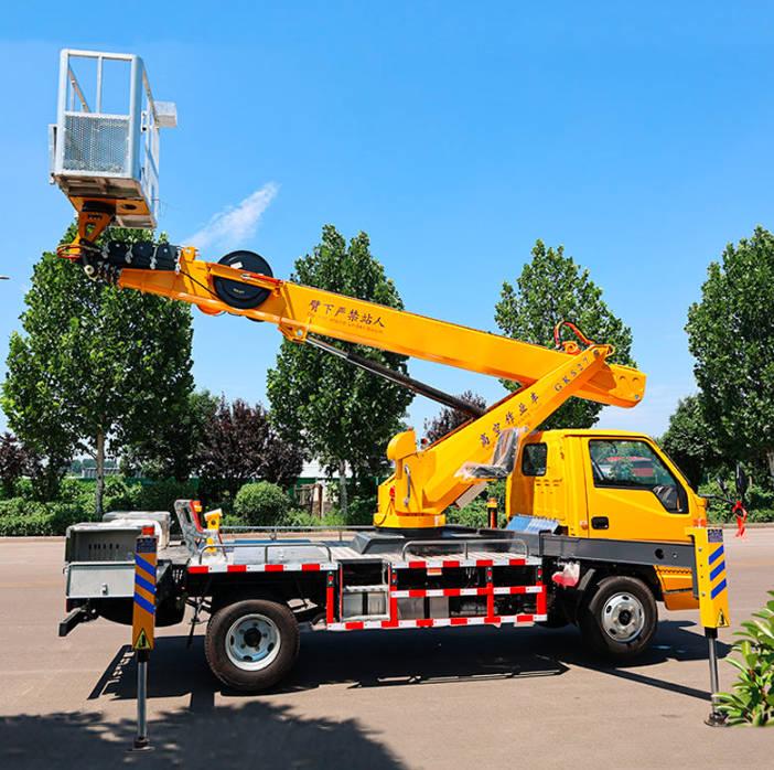 Aerial Work Truck High Altitude Operation Truck Telescopic Boom Truck for Sale 3