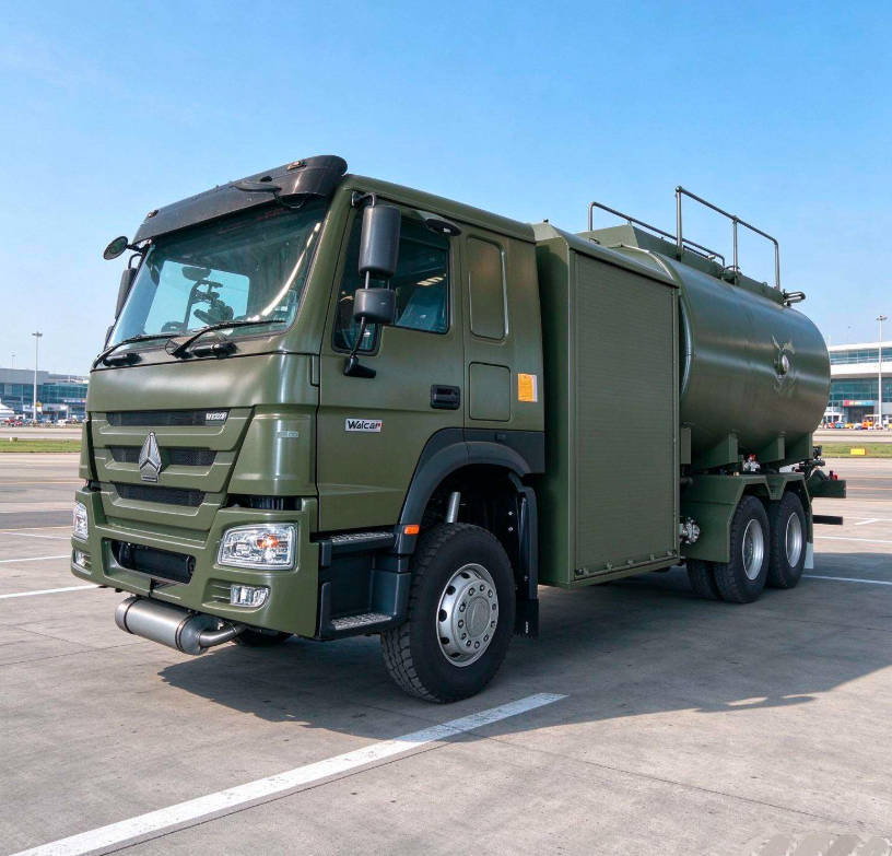 Aircraft Refueler Fuel Bowser Truck 20000L Jet A1 NFPA 407 HOWO Mobile Fuel Truck 3