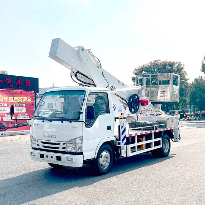 High Altitude Operation Truck 4x2 Truck Mounted Aerial Work Platform Bucket Truck