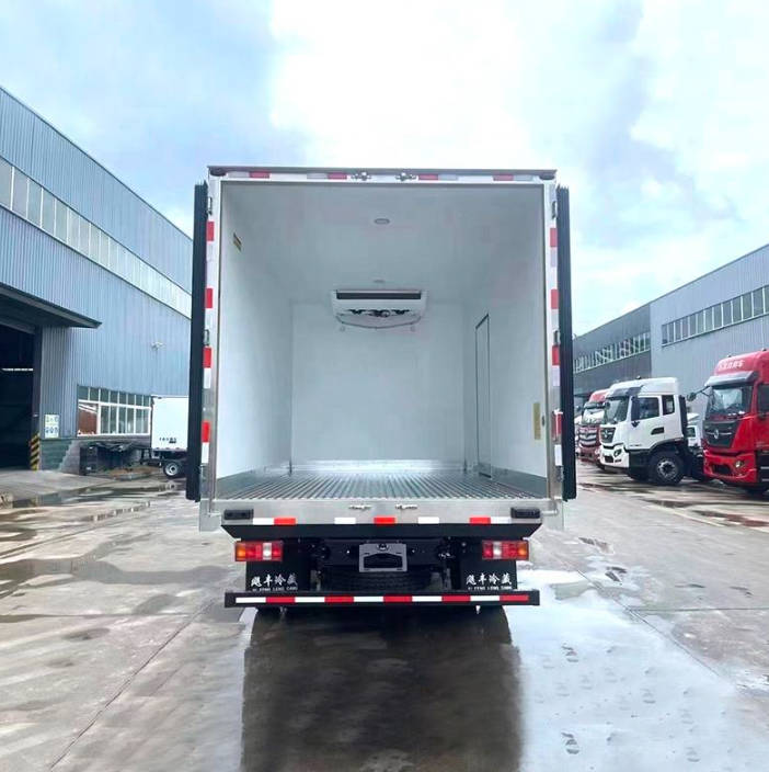 Howo 4x2 Refrigerator Truck 6 Ton Freezer Truck for Fish and Meat Transport 4