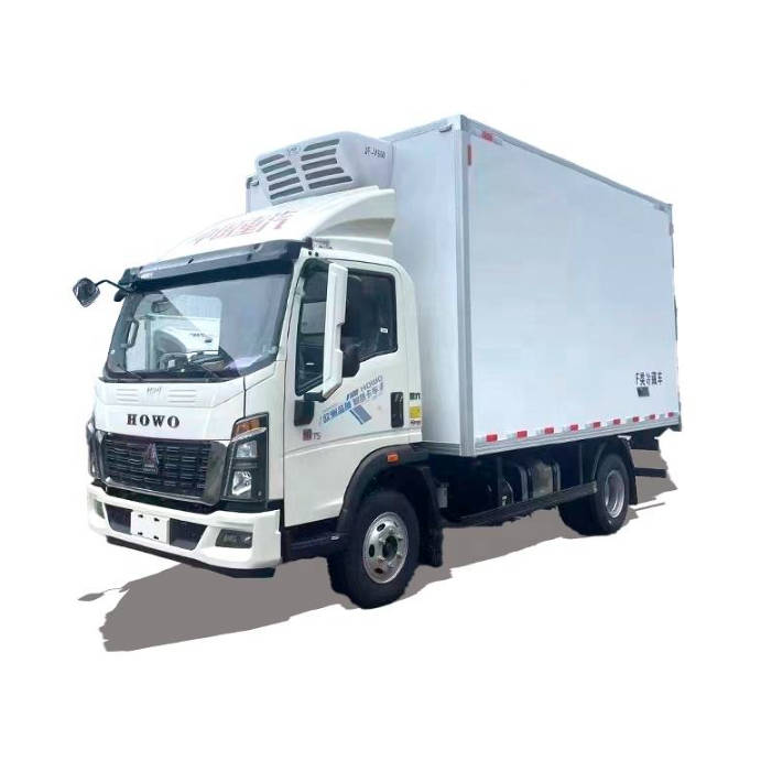 Howo 4x2 Refrigerator Truck 6 Ton Freezer Truck for Fish and Meat Transport