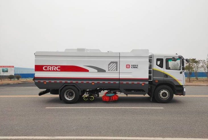 New Electric Street Sweeper Truck Manufacturer Road Cleaning Sweeper Truck for Sale 2